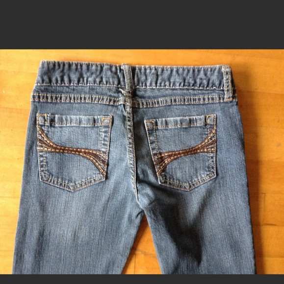 Rue 21 Girls Jeans Size 0/1 Medium Datk Wash Slim/ Skinny - Picture 9 of 10